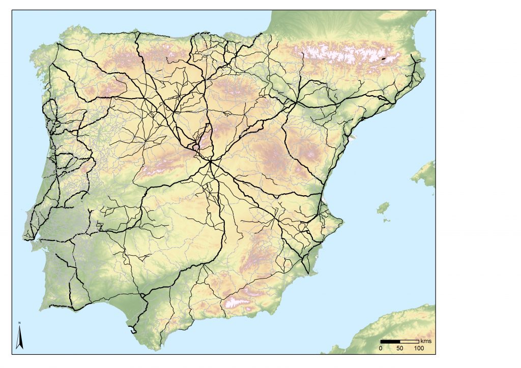 Medieval Roads - Mercator-e